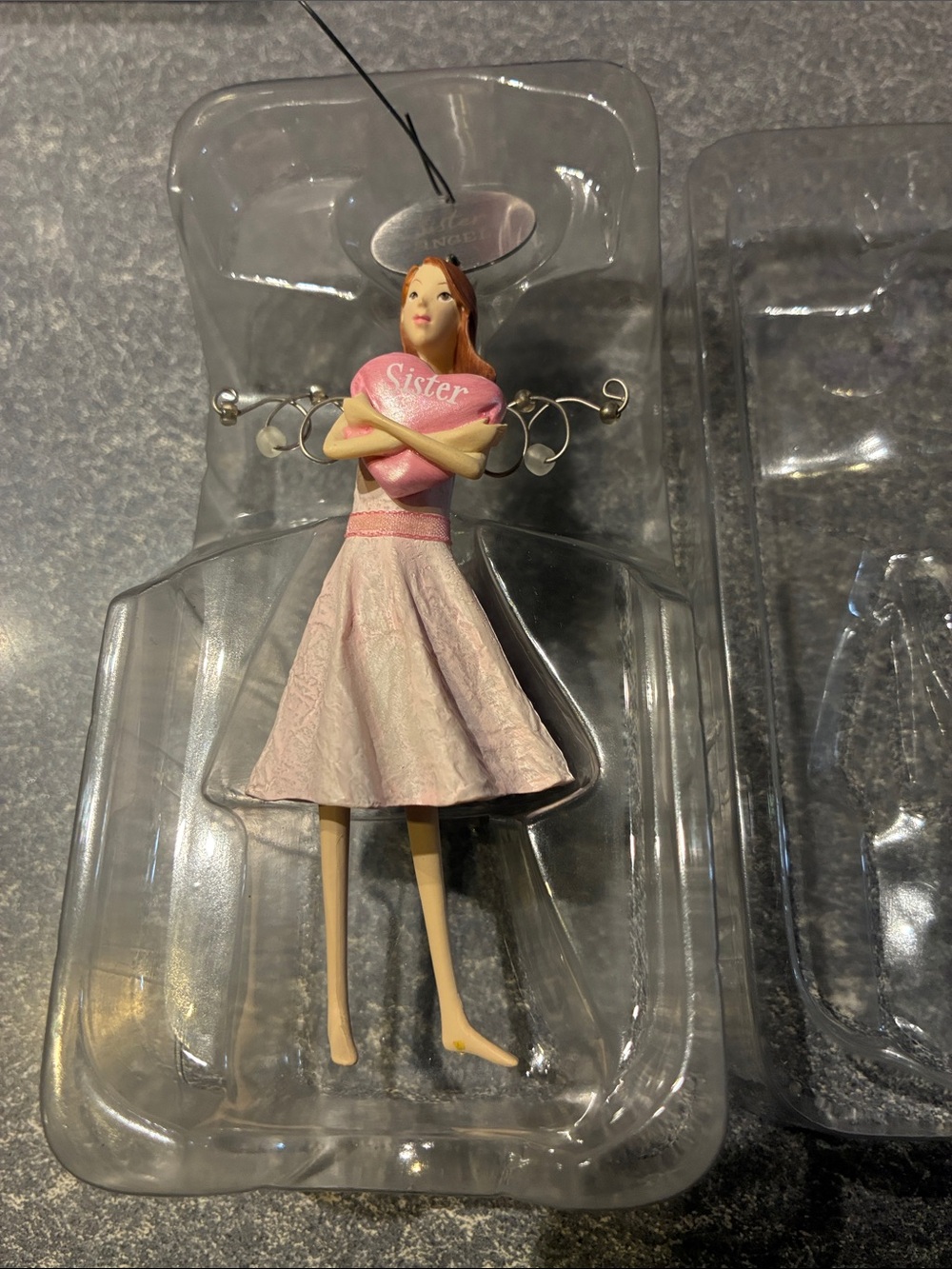 2008 Hallmark Sister Angel Ornament in Pink - Picture 5 of 6
